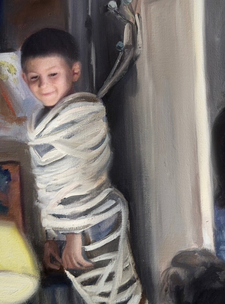 Have you seen Dewey Oil Painting