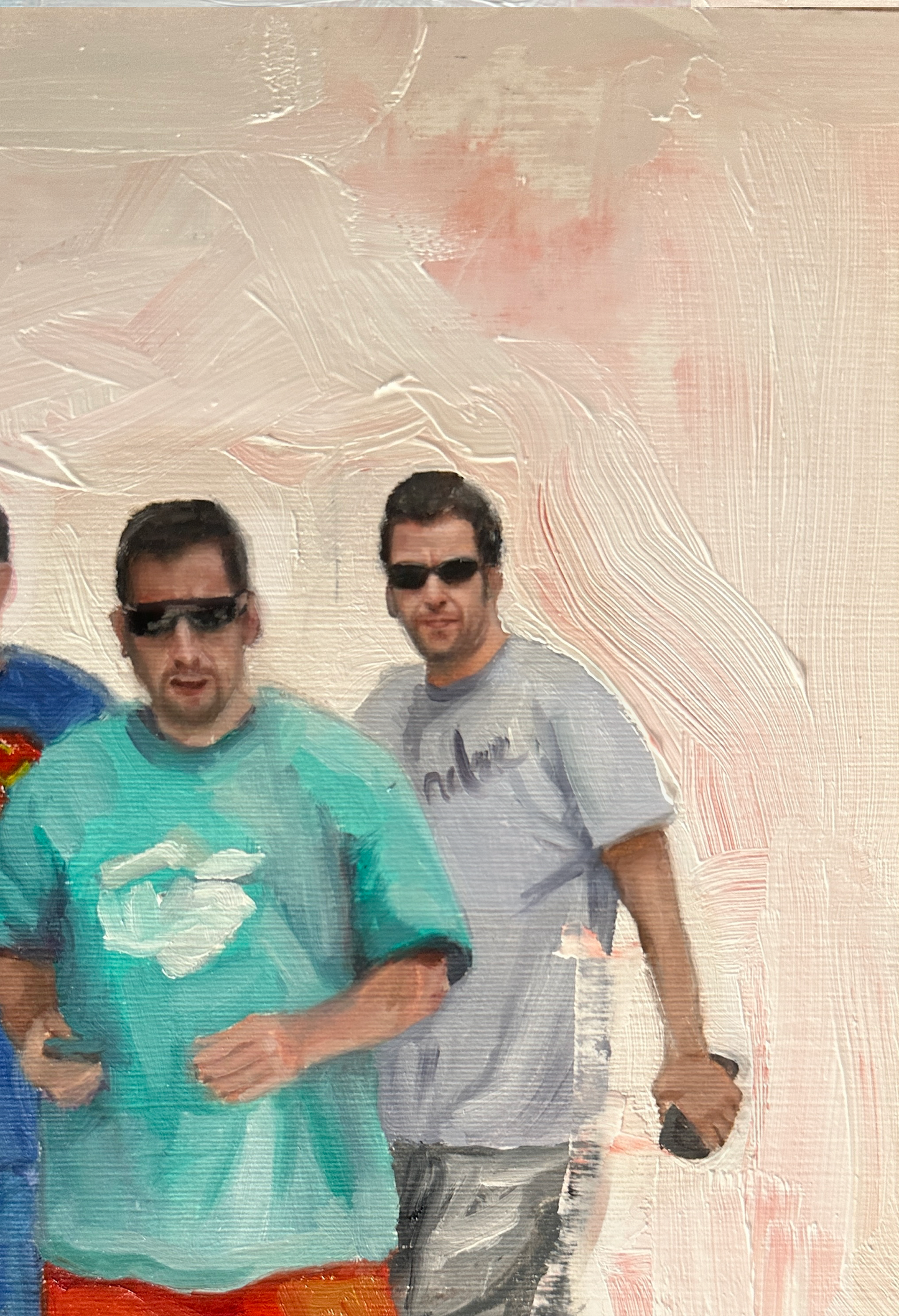 Adam Sandler Oil Painting