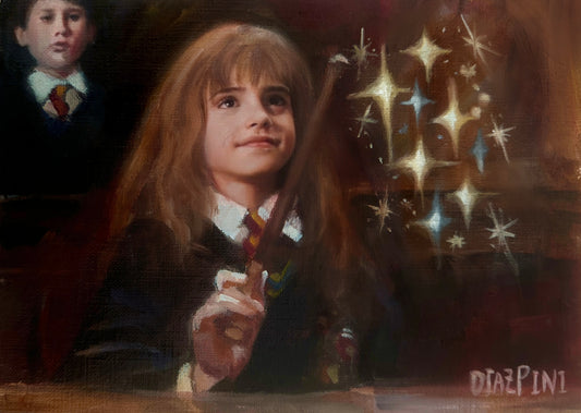 Hermione Granger Oil Painting