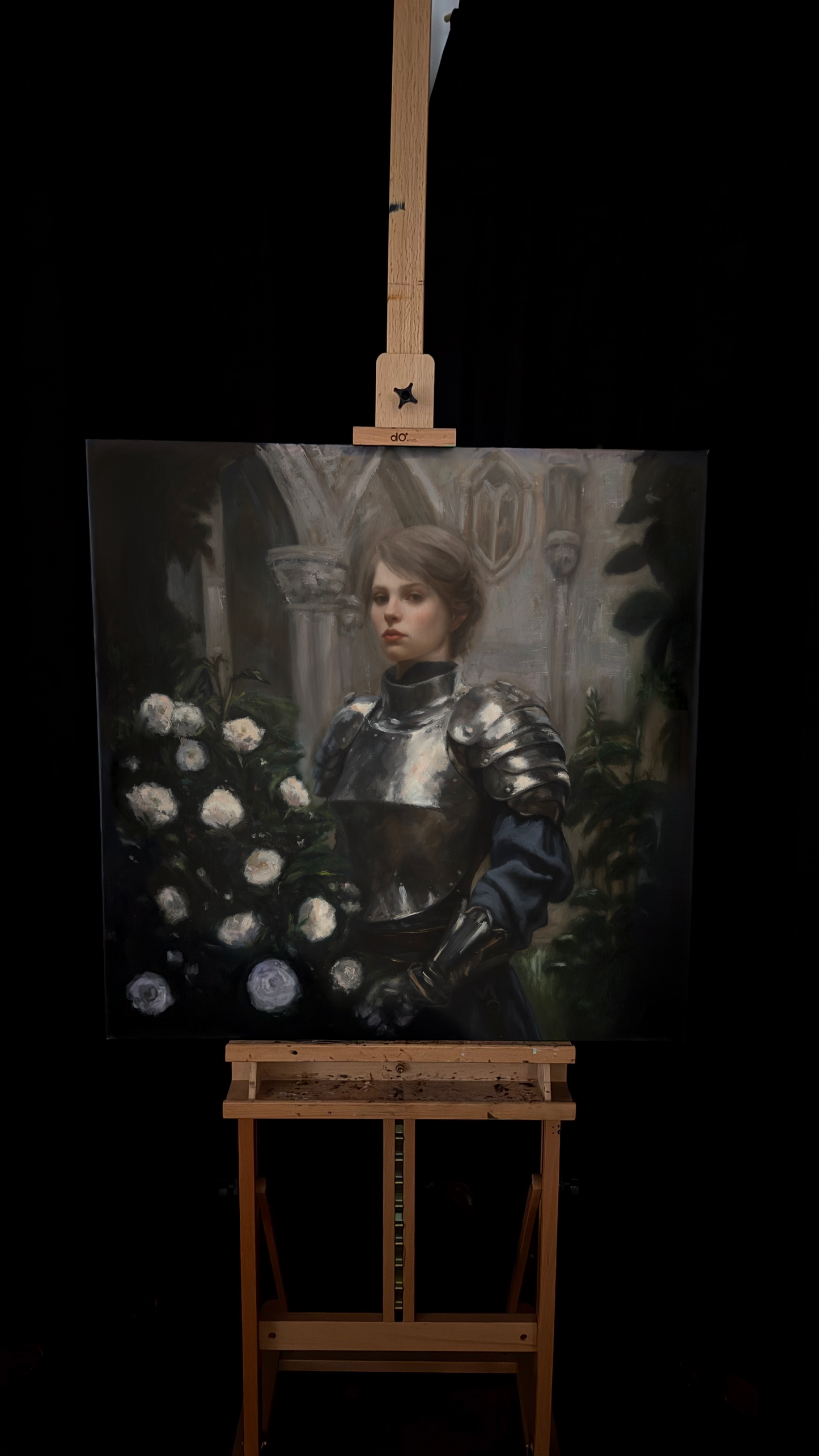 Joan of Arc Original Oil painting