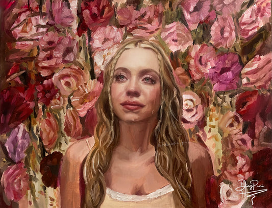 Cassie Euphoria Oil Painting