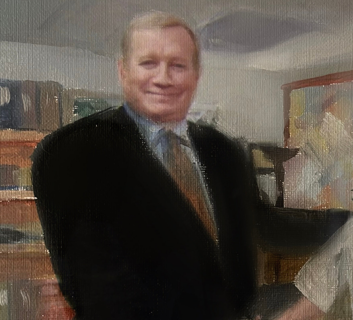 Young Michael Scott The Office Oil painting