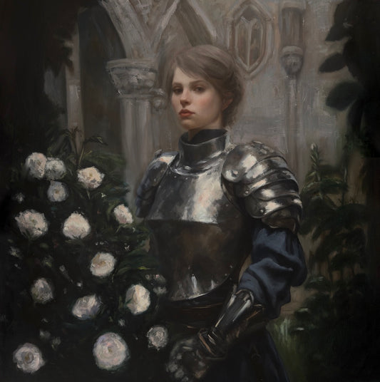 Joan of Arc Original Oil painting