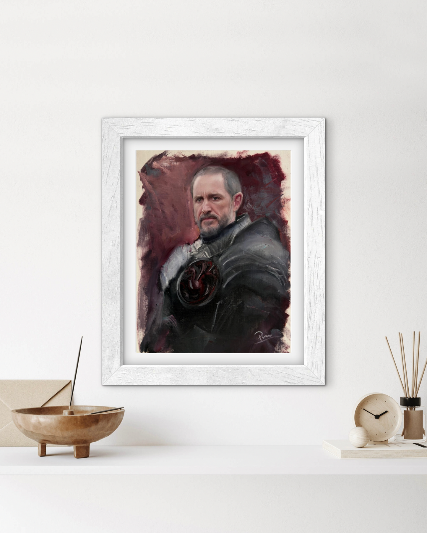 Baelor Targaryen Oil Painting