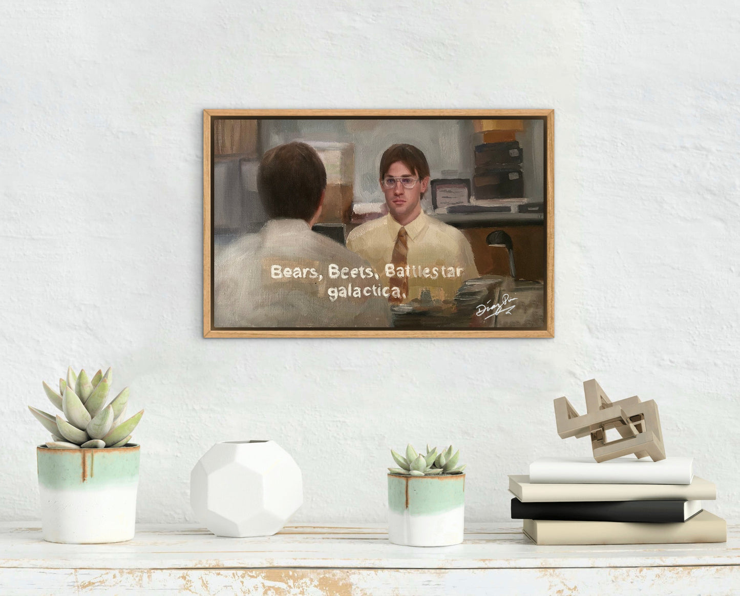 Jim  Halpert Oil Painting