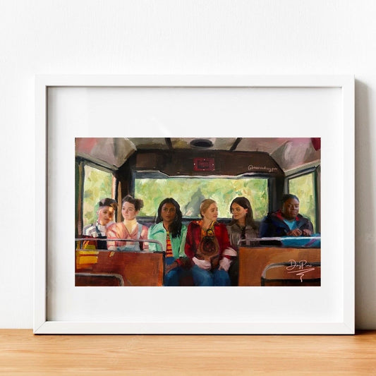 Sex Education “It’s just a stupid Bus” Art Print