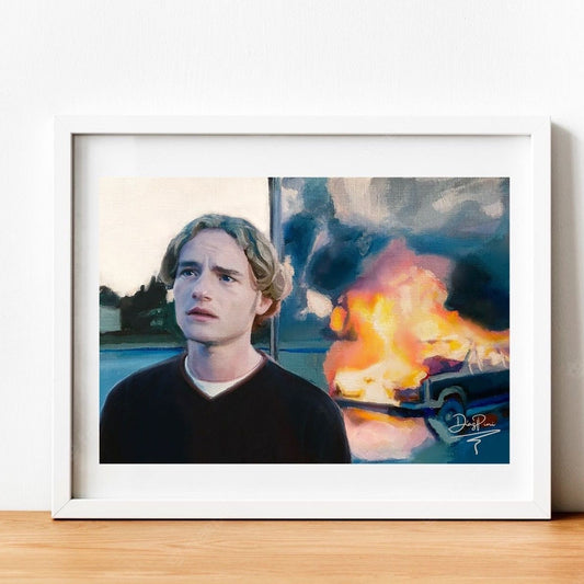 Francis Malcolm in the Middle Art Print