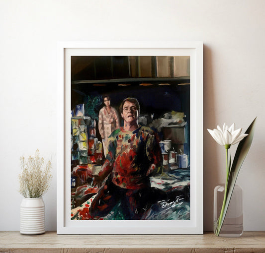 Hal Malcolm in the Middle Art Print